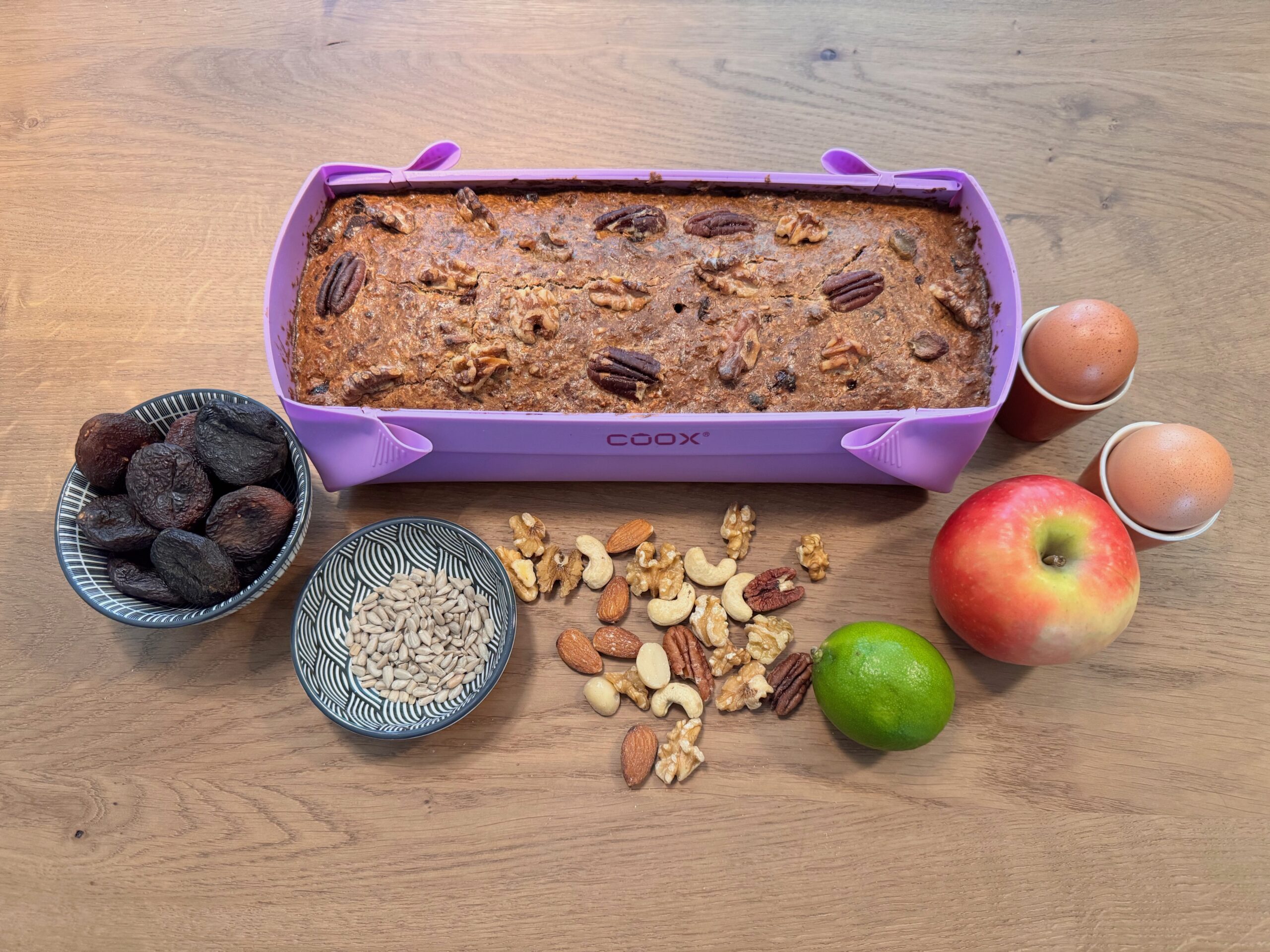 Noten en vruchtenbrood